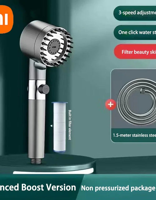 Load image into Gallery viewer, XIAOMI 3 Modes Shower Head High Pressure Showerhead Portable Filter Rainfall Faucet Tap Bathroom Bath Home Innovative Accessory
